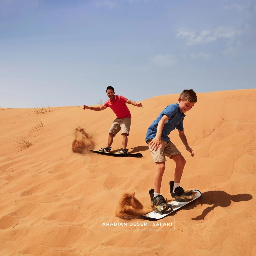 Desert Safari Dubai With Sandboarding - Arabian Desert Safari