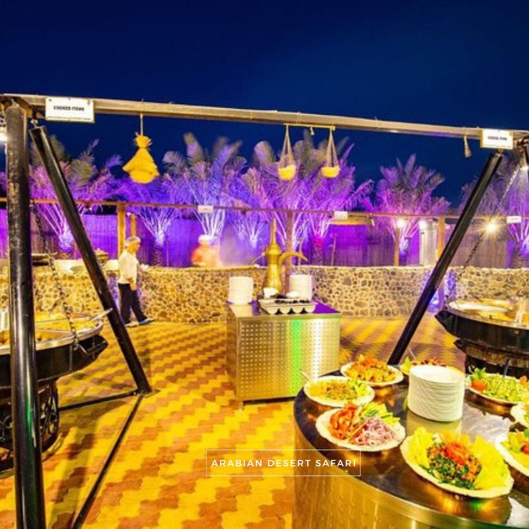 Desert Safari Dubai with 5-Star Buffet Dinner Menu - Image 3