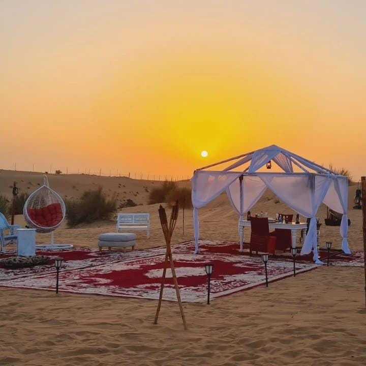 Private Romantic Setup Dinner Desert Safari - Image 2