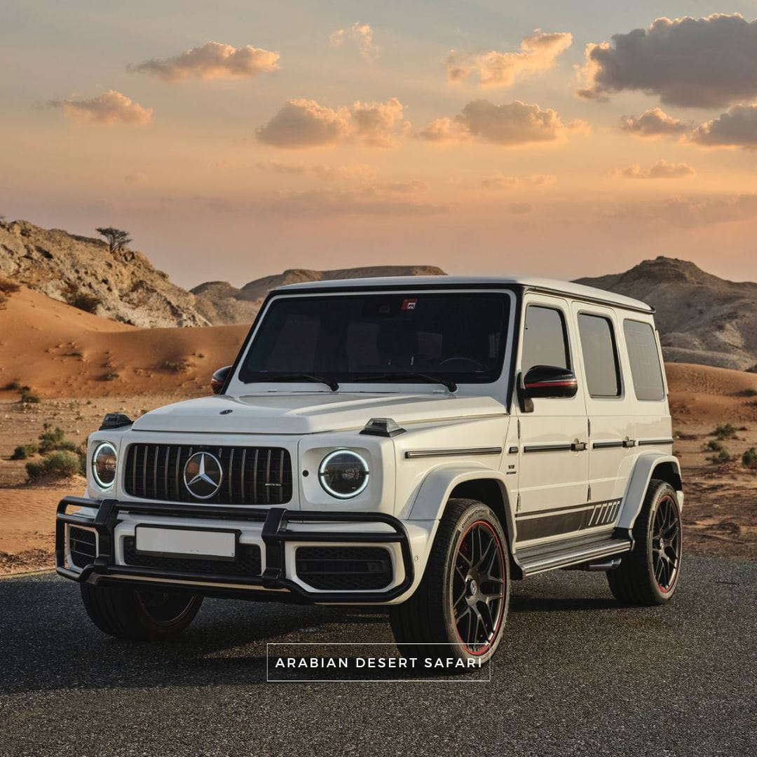 Desert Safari Luxury Cars (Mercedes G-Wagon & Range Rover)